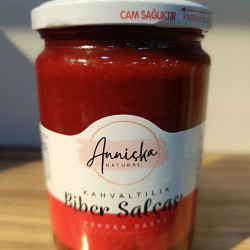 El Yapımı Anniçka Biber Salçası Kahvaltılık 600 gr