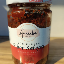 El Yapımı Anniçka Biber Salçası Gün Kurusu 600 gr