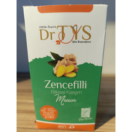 Dr Tys Zencefilli Bitkisel Karışım Macun 460 gr