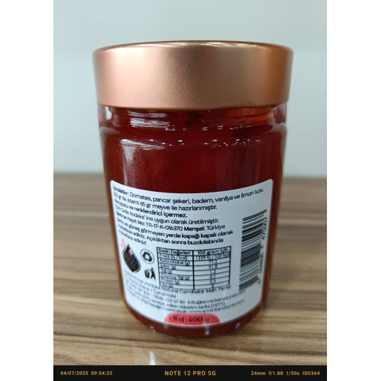 Domates Reçeli 400 Gr