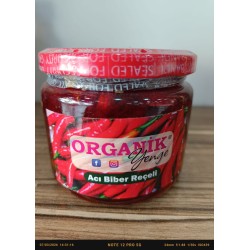 Organik Yenge Acı Biber Reçeli 200 Gr