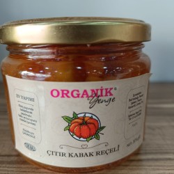 Organik Yenge Çıtır Kabak Reçeli 375 Gr