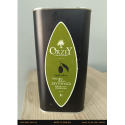 Naturel Sızma Soğuk Sıkım Zeytin Yağı 1 LT Teneke